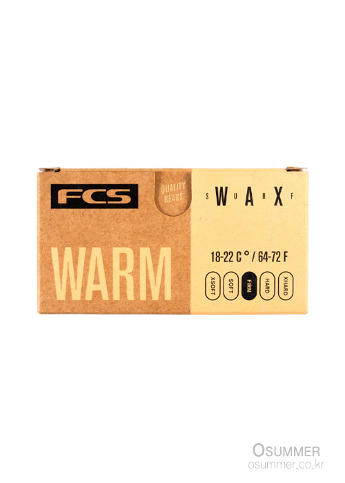 FCS 서핑보드 왁스 웜/FCS_WXWRM_FCS SURF WAX WARM_SHFS33500
